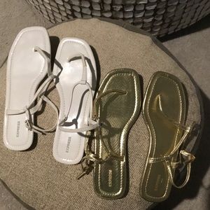 Express sandals - set of two - womens size 9